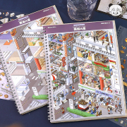 City Life DIY Sticker Book V10